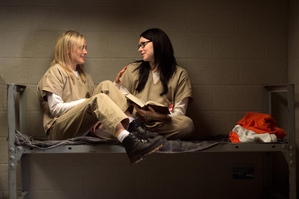 Jim Armitage: A cool 73% of Americans surveyed now subscribe to Netflix, which is behind shows such as Orange is the New Black: JoJo Whilden/Netflix via AP