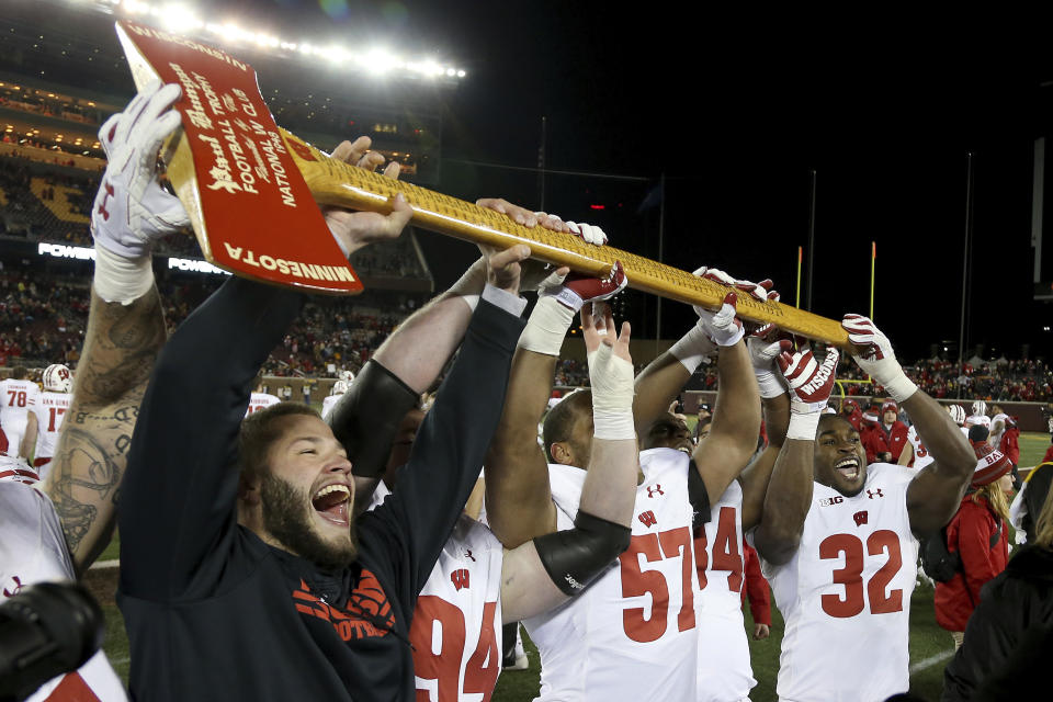 Wisconsin is the only undefeated team left in College Football Playoff contention, but are they deserving of a berth? (AP)