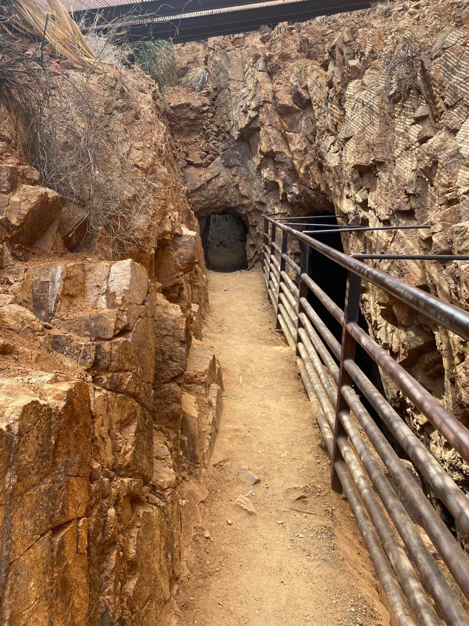 The Old Tin Mines Trail can be accessed from Northeast El Paso.