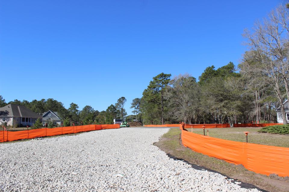 On Tuesday, March 21, 2023, work had begun on a road leading to the new amenity center in Ocean Ridge Plantation. Some residents say the amenity center wasn't wanted and have asked Rep. Frank Iler for more oversight for HOAs.
