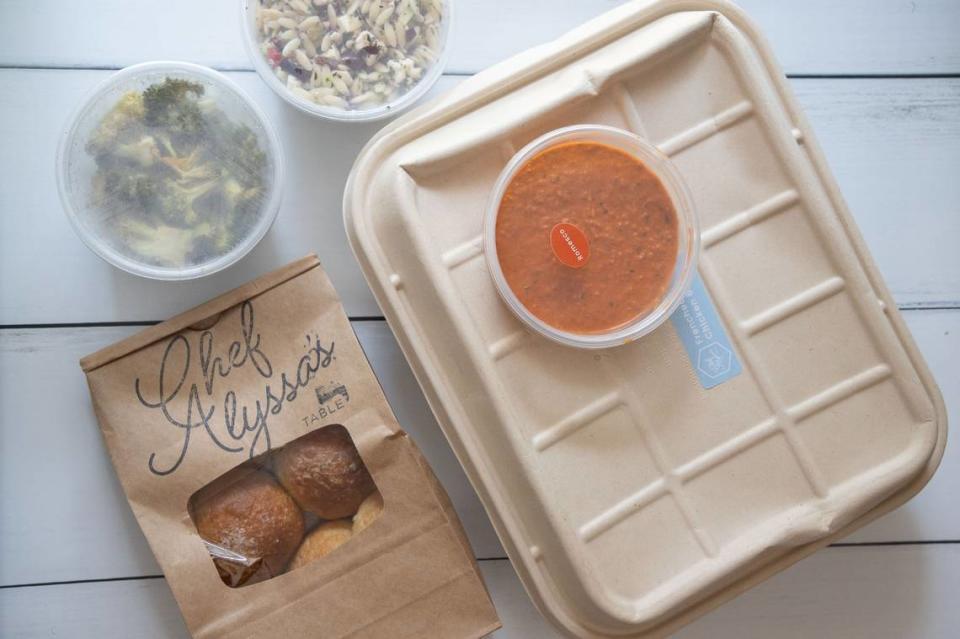 Chef Alyssa’s Kitchen family meals are designed to withstand delivery.