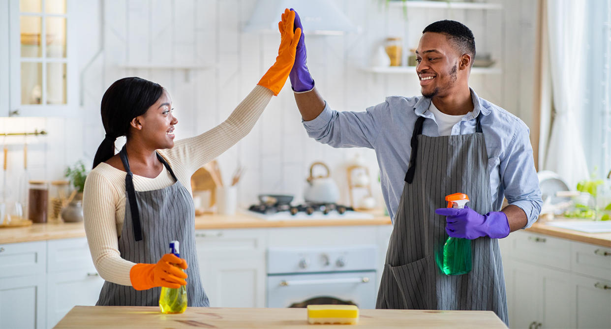 Cleaning hack. (Getty Images)