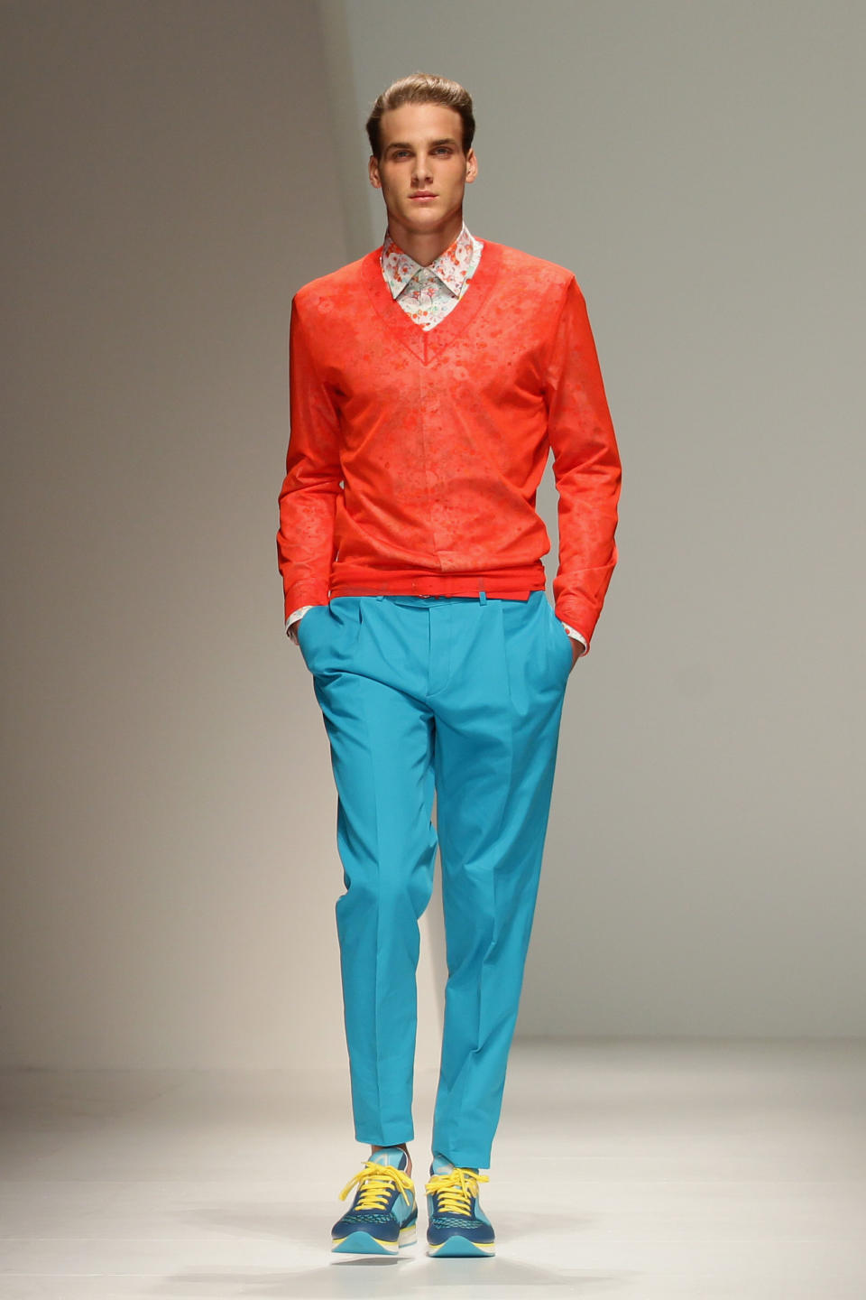 Salvatore Ferragamo: Runway - Milan Fashion Week Menswear Spring/Summer 2013