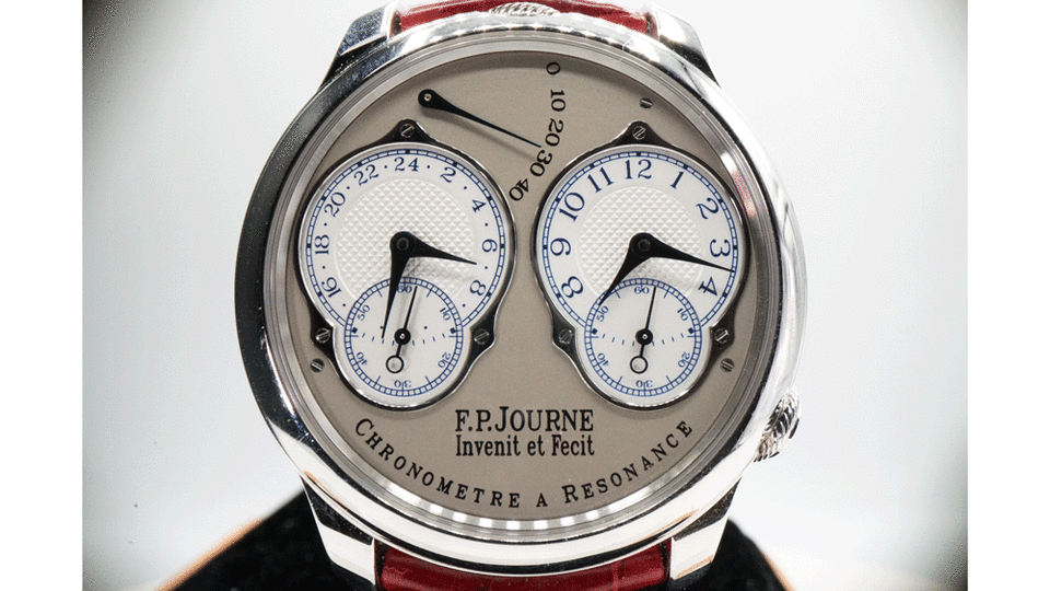 Kevin O’Leary’s F.P. Journe Chronomètre à Résonance - Credit: Kevin O'Leary