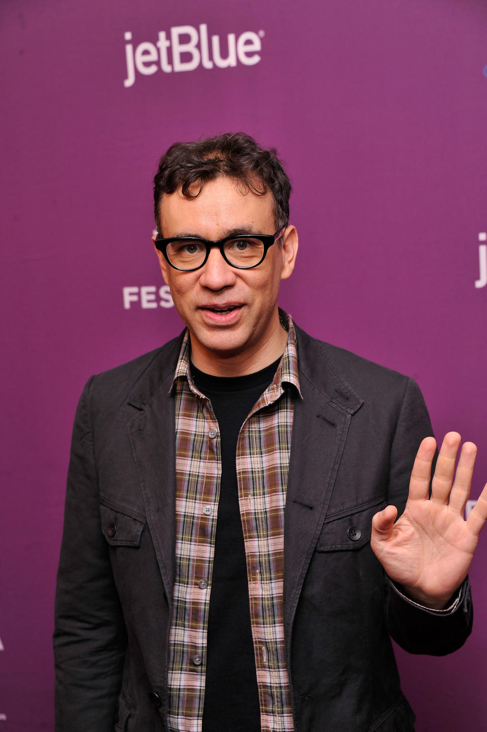 NEW YORK, NY - APRIL 23: Actor Fred Armisen attends "Giant Mechanical Man" Premiere during the 2012 Tribeca Film Festival at the School of Visual Arts Theater on April 23, 2012 in New York City. (Photo by Stephen Lovekin/Getty Images)