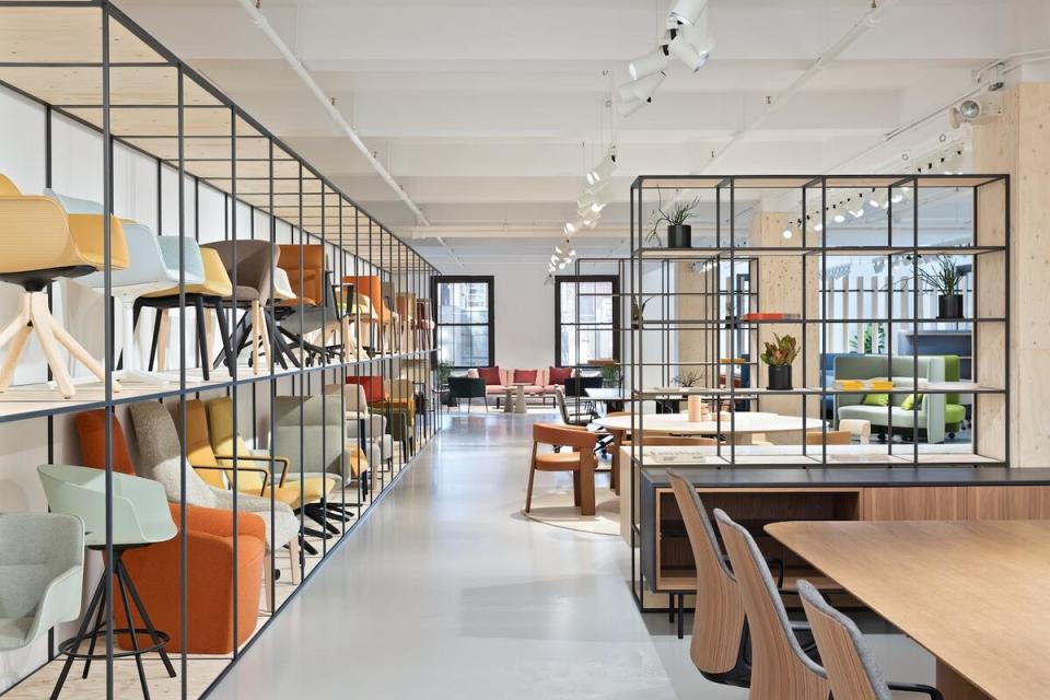 The newly renovated Andreu World flagship store