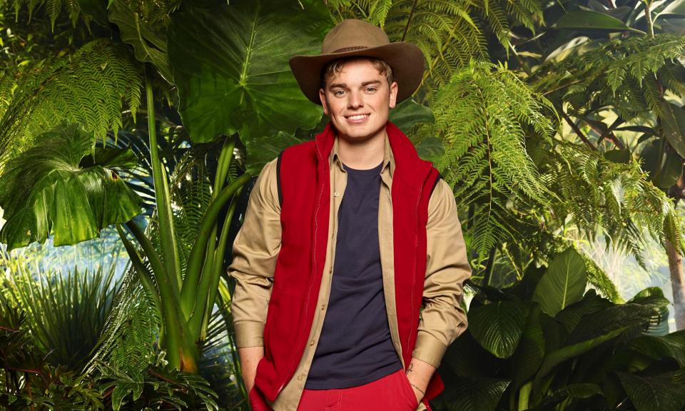 Jack Maynard wants back in to the I’m A Celeb jungle. (Credit: ITV)