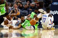 NBA: Oklahoma City Thunder at Minnesota Timberwolves