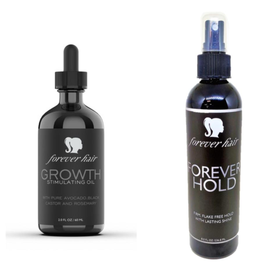 Tessica Brown's "Forever Hair" products that launched on June 15.