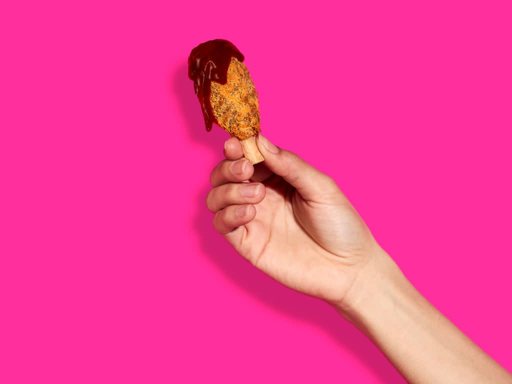 Biff’s plant-based chicken wings with a realistic ‘bone' (Biff’s)