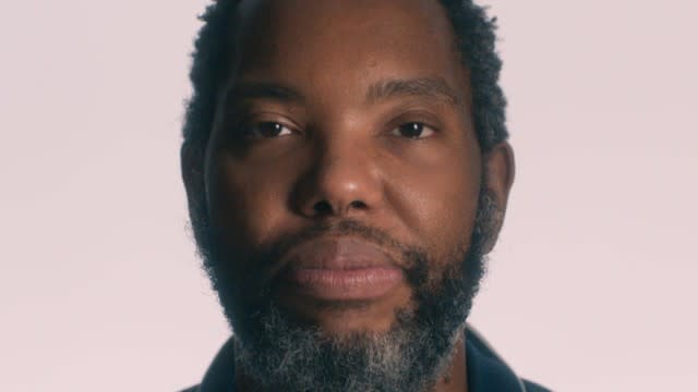 Author Ta-Nehisi Coates in HBO's adaptation of his award-winning book, "Between The World and Me."