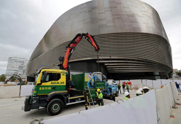 New stadium gives Real Madrid a headache