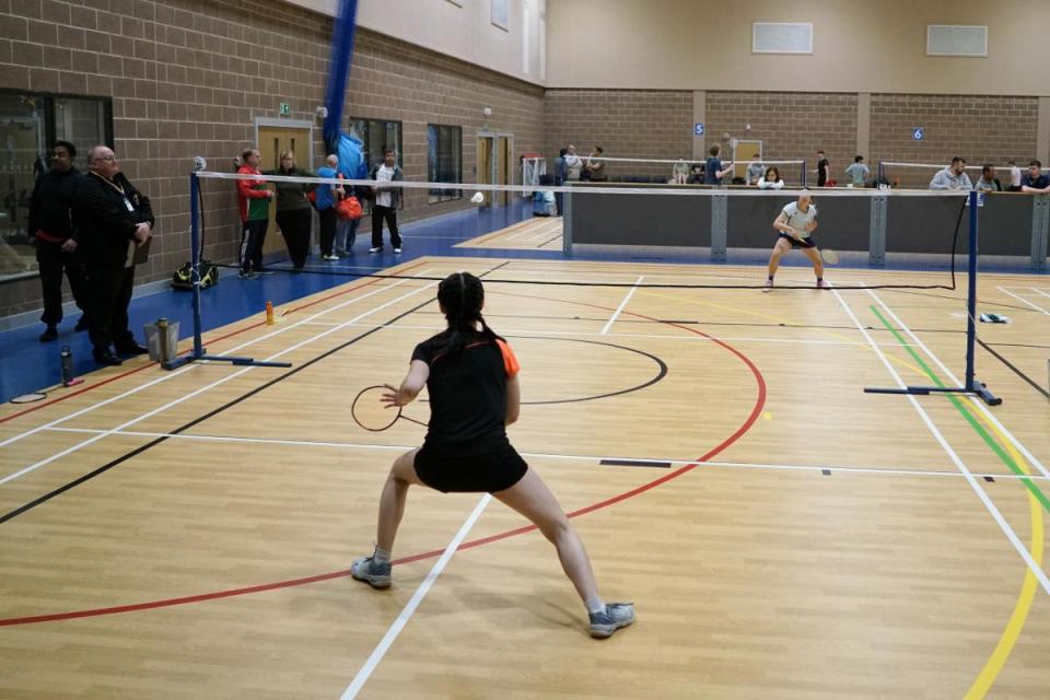 Over 100 elite badminton players flocked to Pembrokeshire <i>(Image: Supplied)</i>