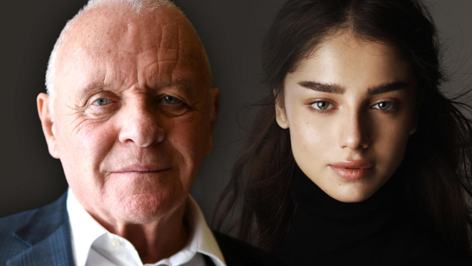 Anthony Hopkins and Noa Cohen