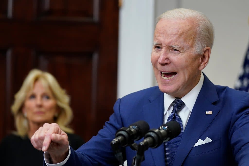 TEXAS TIROTEO BIDEN (AP)