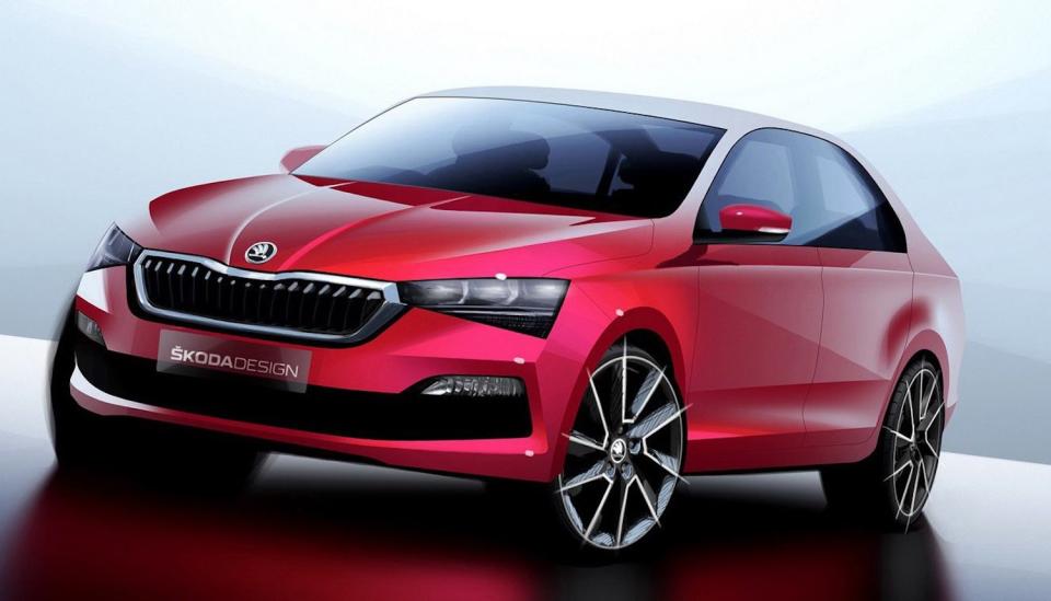 2020 Skoda Rapid。