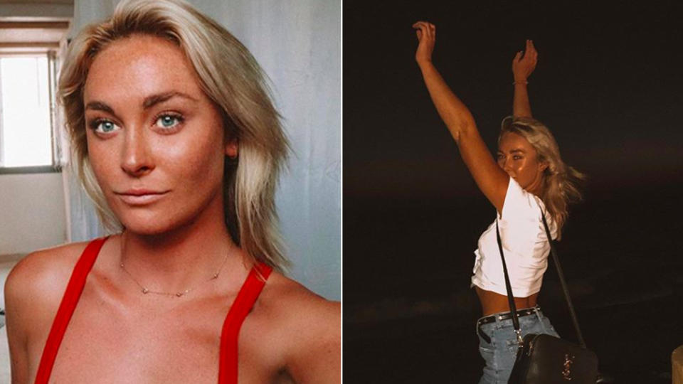 A coroner found that 20-year-old Aussie model Sinead McNamara died as a result of hanging. Source: Instagram