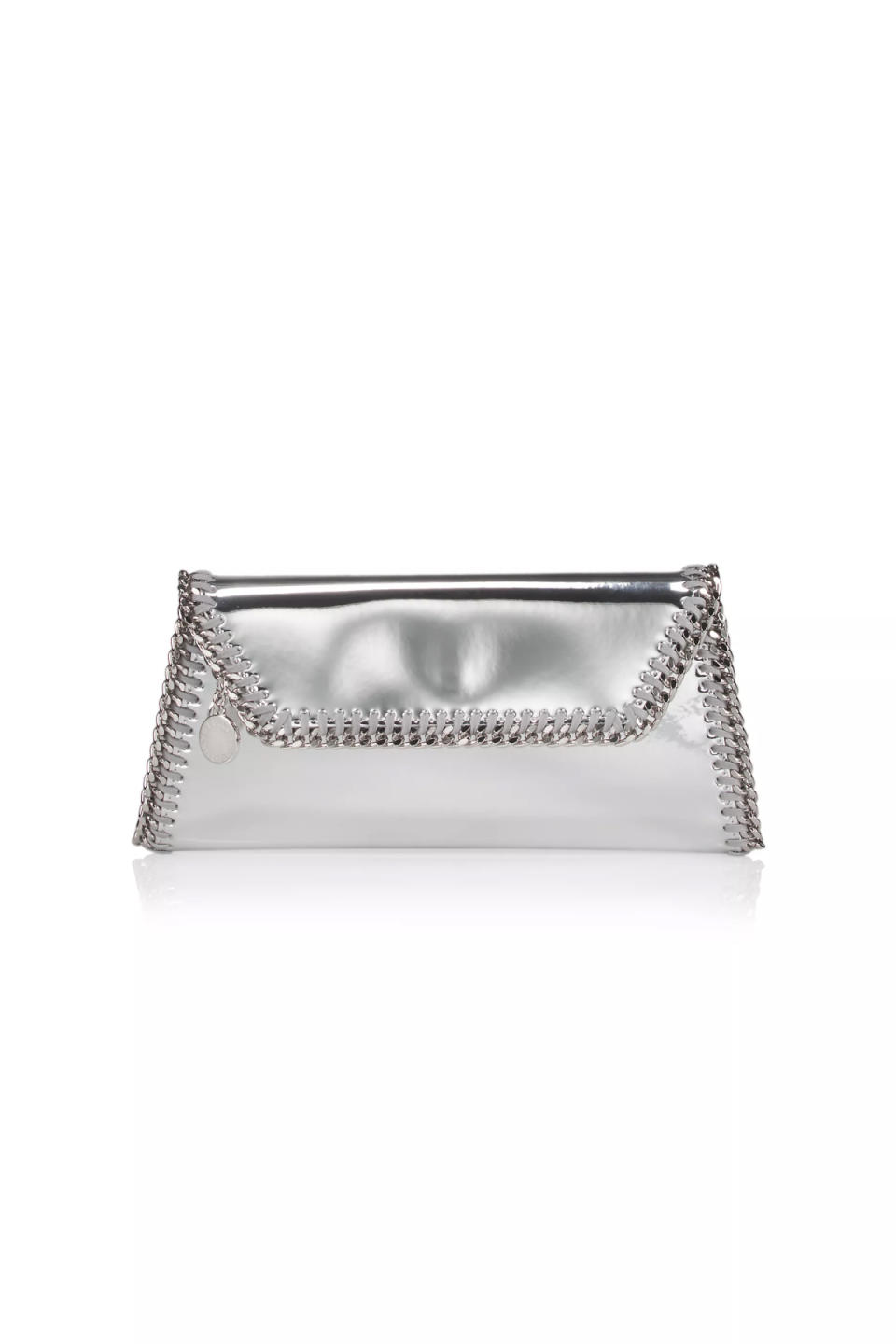 Stella McCartney Falabella Mirrored Chain Pouch