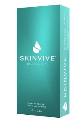 SKINVIVE™ by JUVÉDERM® is FDA approved for improved skin smoothness of the cheeks in adults over the age of 21.