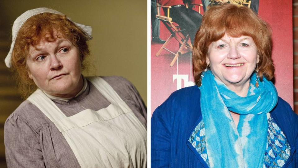 Downton Abbey cast: Lesley Nicol as Beryl Patmore