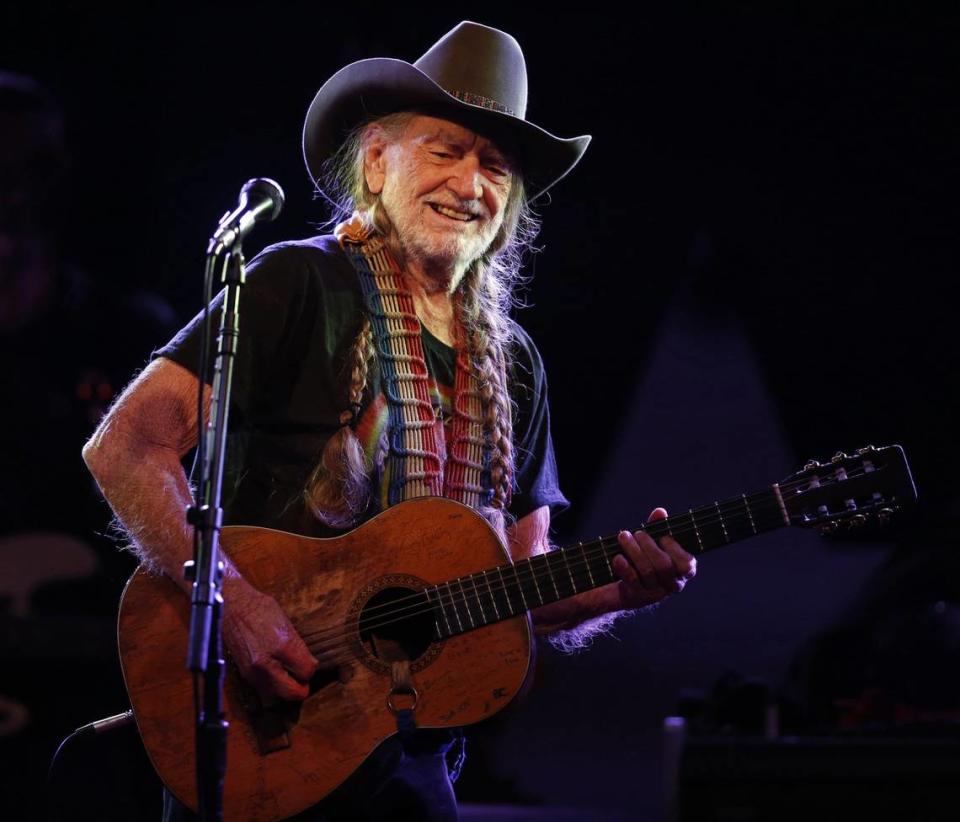 Country legend Willie Nelson, who recently turned 90, will play May 20 at Azura Amphitheater.