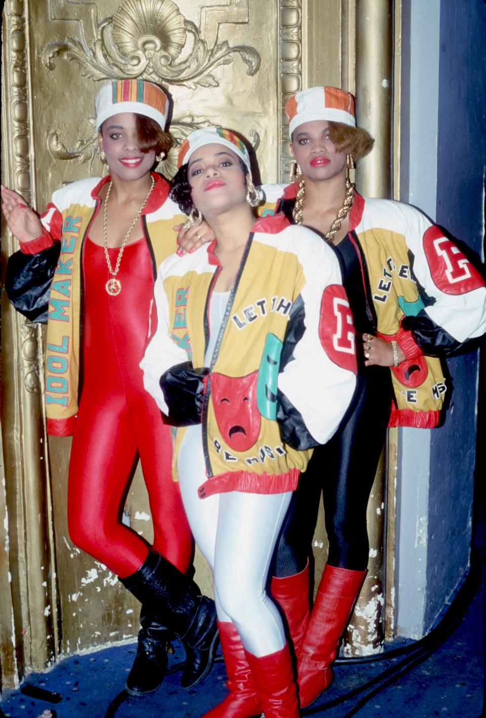 Salt-N-Pepa in Dapper Dan designs