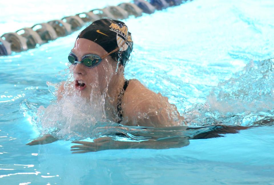 Moorestown's Maddie Waggoner won another Meet of Champions title in the 500 free, completing one of the most decorated careers in program history.