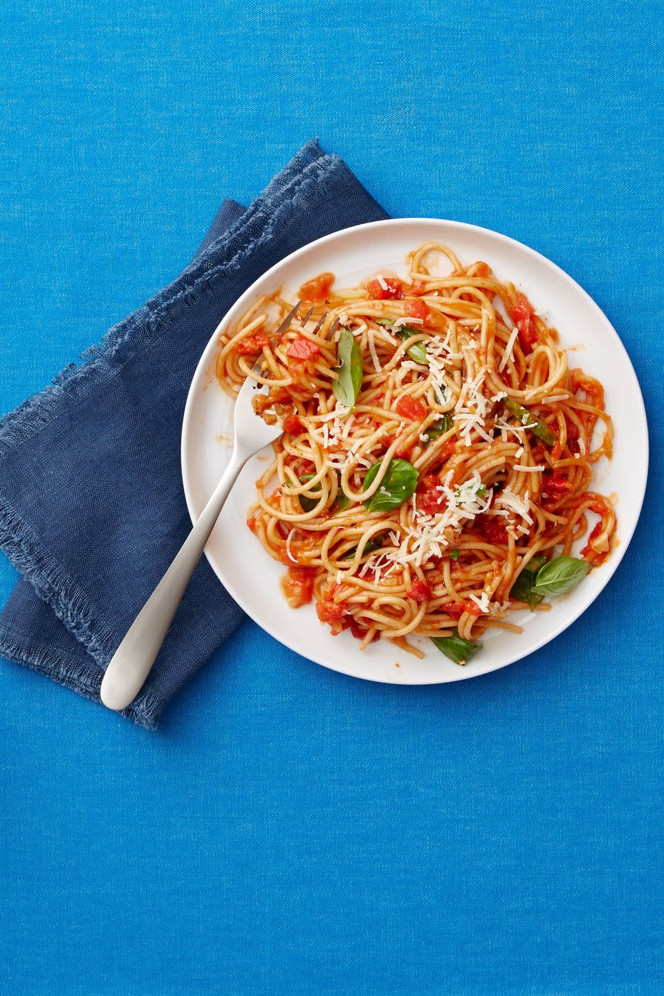 One-Pot Spaghetti Marinara