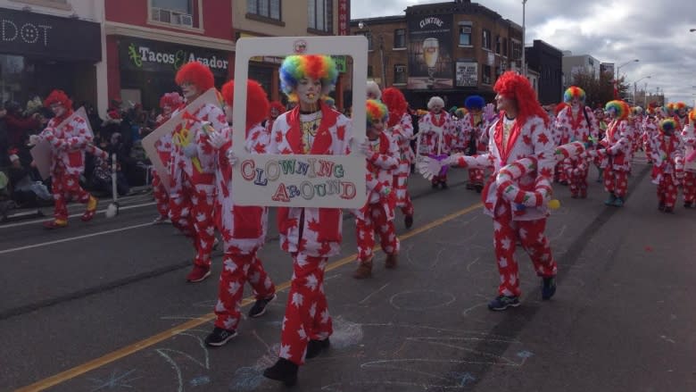 The big guy in the red suit comes to town as parade floats through Toronto