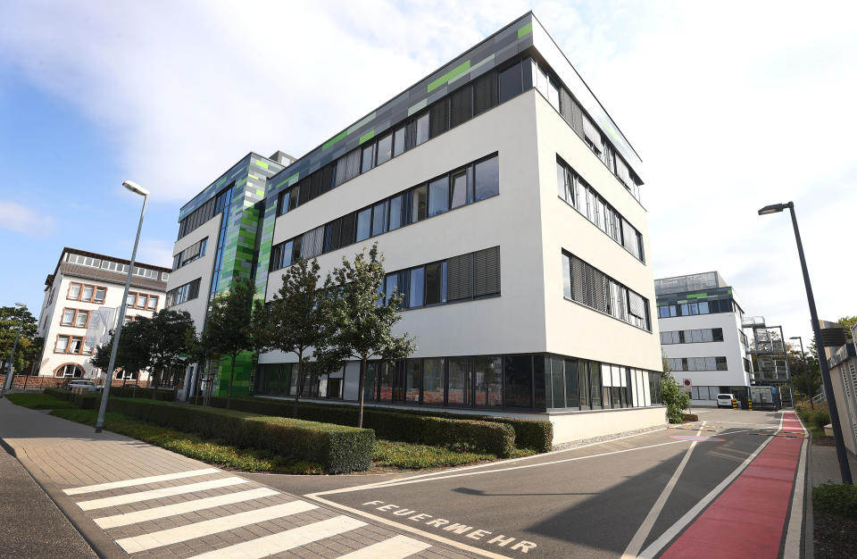 BioNTech HQ in Mainz, Germany. Photo: Kai Pfaffenbach/Reuters