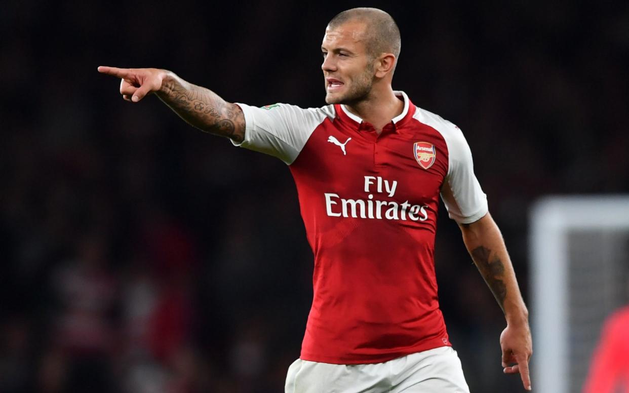 Wilshere made his first start for Arsenal in 493 days  - AFP