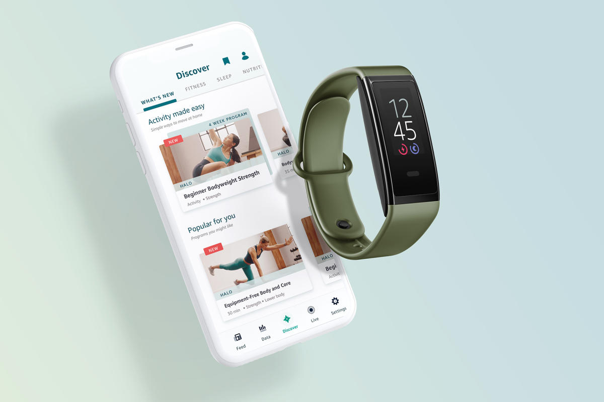 takes on Apple with fitness and nutrition services for Halo devices