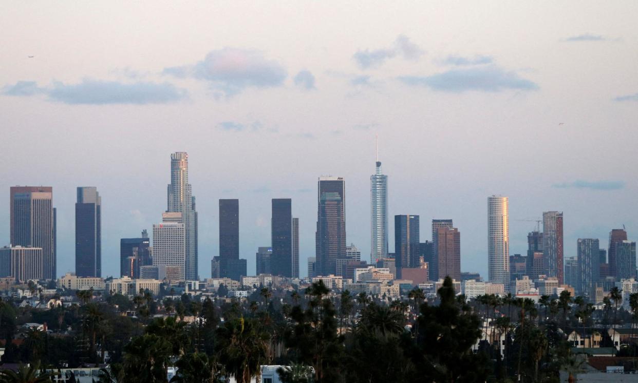 <span>Matthew Phillip Hart and Max Samuel Bennett Turbett, a pair of Australia-based former soldiers are facing several charges in Los Angeles, after allegedly pretending to be law enforcement officers.</span><span>Photograph: Mario Anzuoni/Reuters</span>