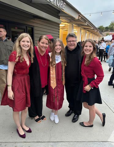 <p>Sean Astin/Twitter</p> Sean Astin daughter Isabella graduation