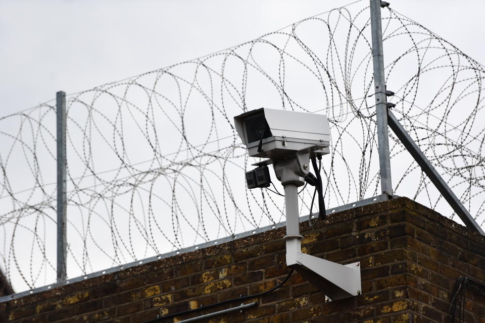 A general view of HMP Pentonville, north London. The prison, one of Britain's oldest, is overcrowded, crumbling and porous to drugs, weapons and mobile phones, a watchdog report has warned.