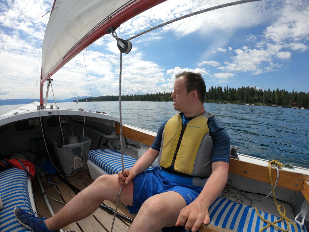 In Tahoe, the lake itself is a shimmering mecca for outdoor recreation and Achieve Tahoe takes people with a wide range of abilities to learn how to sail.