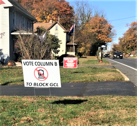 The Glassboro-Camden Light Rail is an issue for communities along its proposed route. Mantua Township residents on Tuesday, Nov. 7, 2023 decisively voted down the idea, as did Woodbury Heights Borough residents. PHOTO: Nov. 8, 2023.