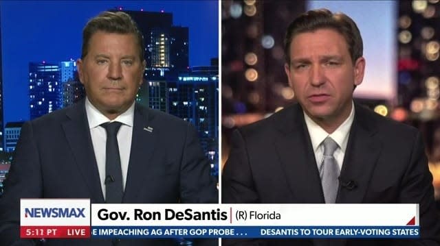 DeSantis Suffers Yet ANOTHER Technical Issue as Newsmax Feed Cuts Out (thedailybeast.com)