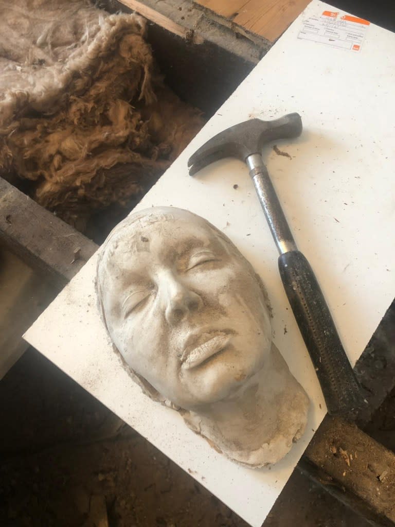 Some people speculated the mask might be a mold for special effects makeup. Reddit/u/claraclara000
