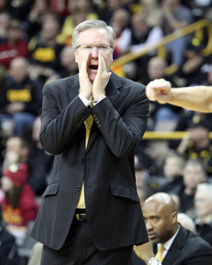 Fran McCaffery (Reese Strickland-USA TODAY Sports)