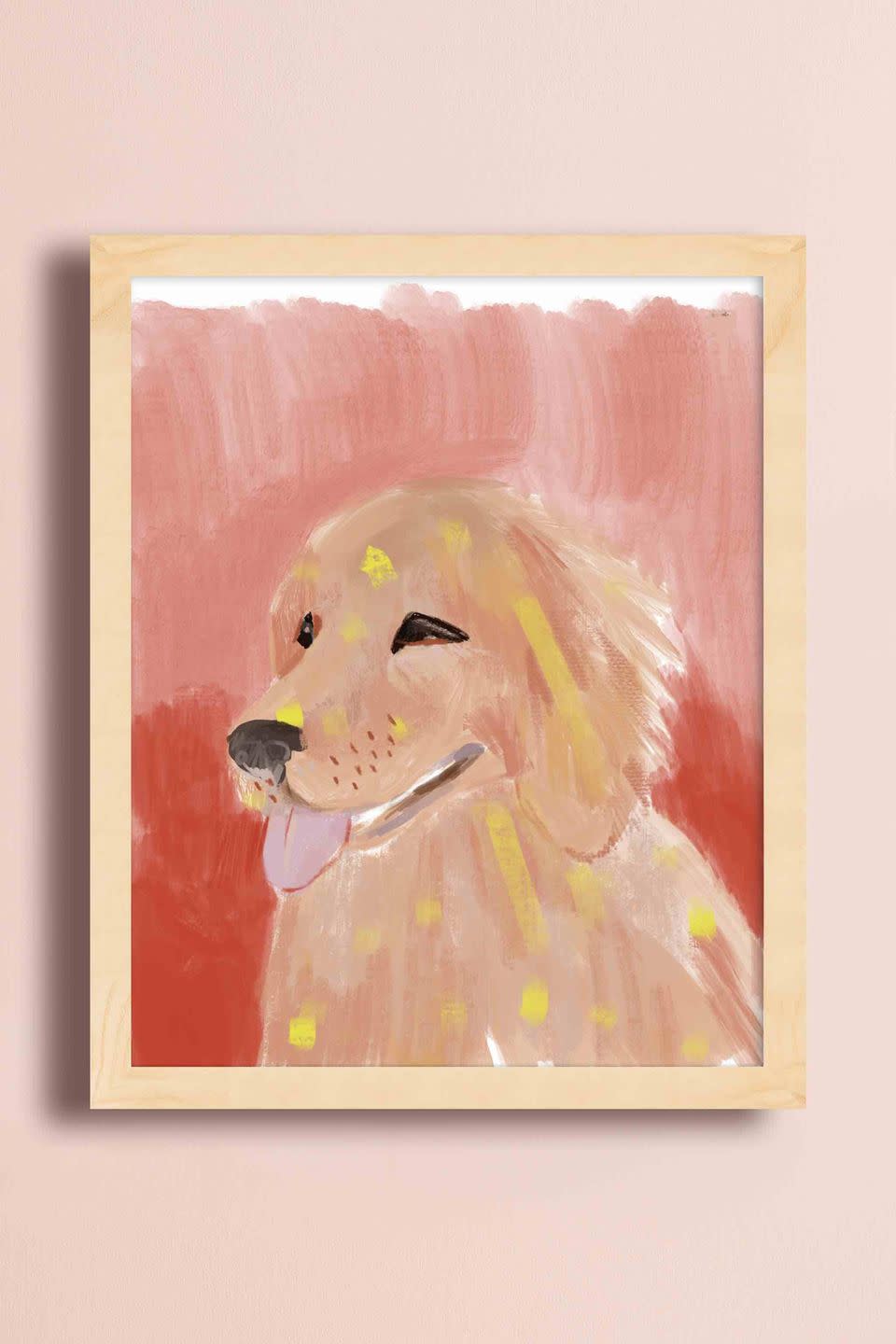 8) ‘Golden Retriever’ by Cat Seto, Anthropologie