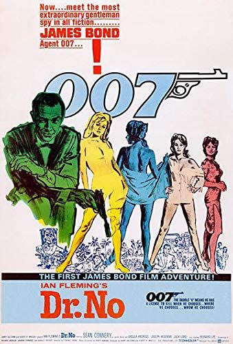 Dr. No - James Bond - 1962 - Movie Poster