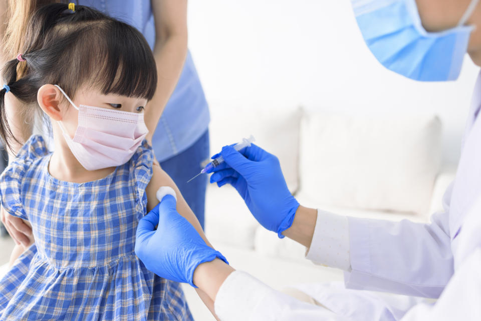 A Toronto doctor says there is an abundance of data that shows COVID-19 vaccines are safe for young kids. (Photo via Getty Images)