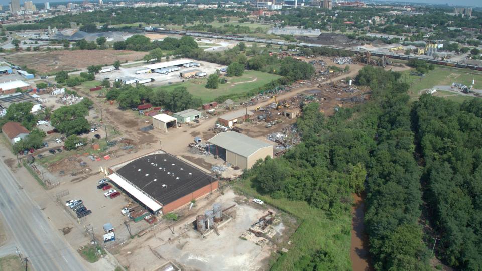 Standard Iron & Steel opened at 1500 E Reno Ave. in 1951 when the land was rezoned as industrial even though it was near a historically Black neighborhood.