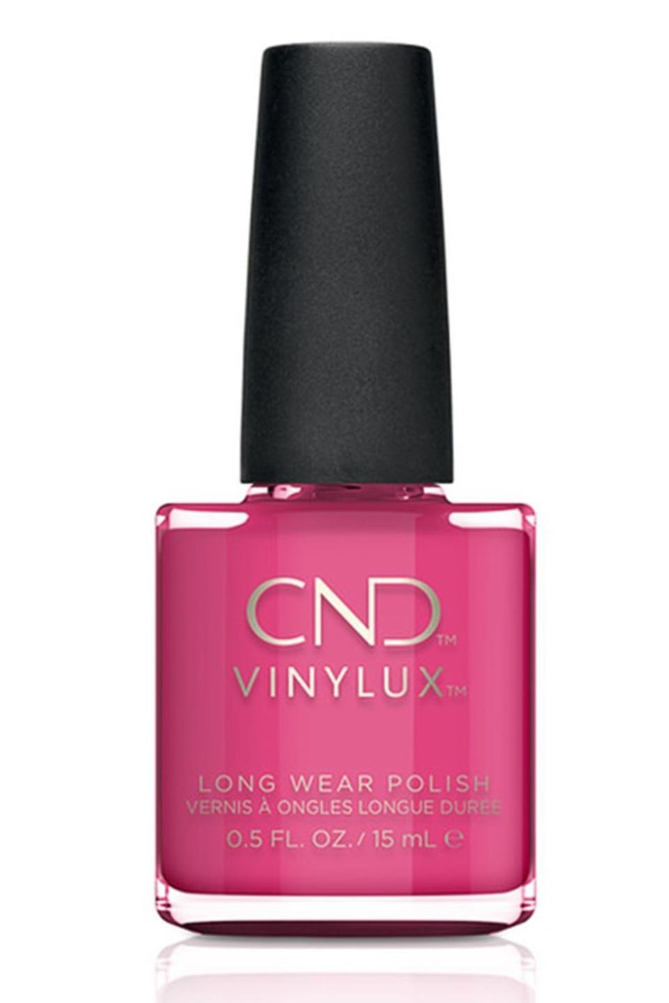 CND Vinylux Long Wear Nail Polish in Hot Pop Pink