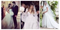 <p>From pale pink numbers to a veil adorned with children's doodles (leave it to Angelina Jolie to do something that adorable), Hollywood's wedding gowns are among the world's prettiest and most memorable. For some serious big-day inspo, flip through Hollywood's best <span>(and check out their engagement rings)</span>.</p>