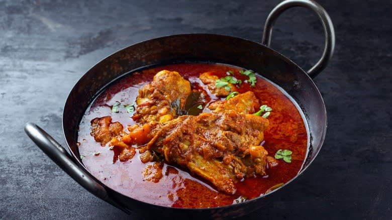 Rogan josh in kadai