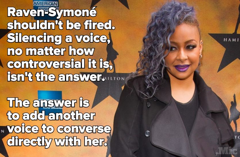 Raven-Symoné Ate Chick-Fil-A on 'The View' — But She Still Shouldn't Be Fired