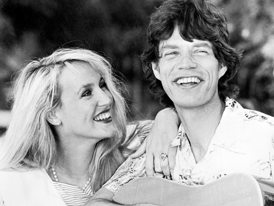 mick jagger jerry hall