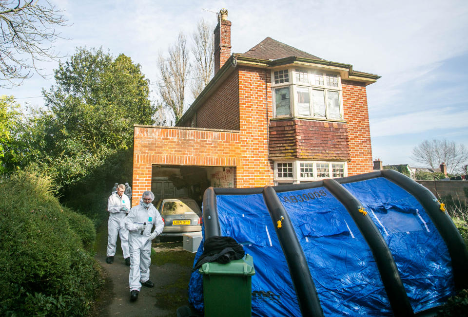 <em>Twins Dick and Roger Carter, 84, were found dead at an address in Cowick Lane, Exeter, Devon (Picture: SWNS)</em>